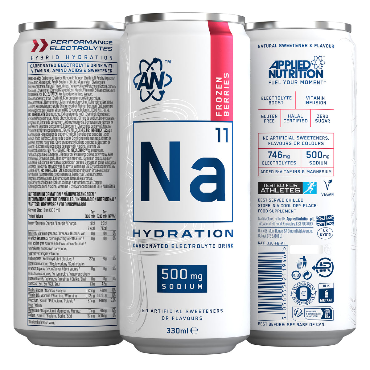Na11 Hydration 12 x 330ml.