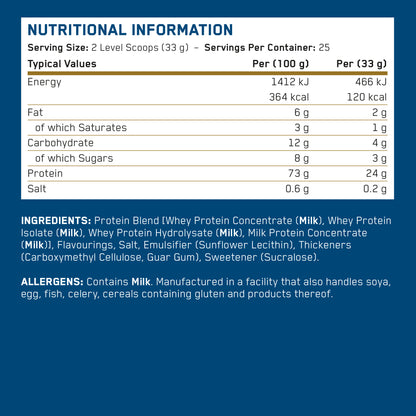 Critical Whey Protein 825gr