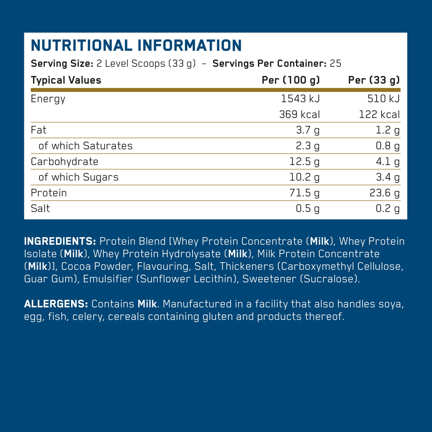 Critical Whey Protein 825gr