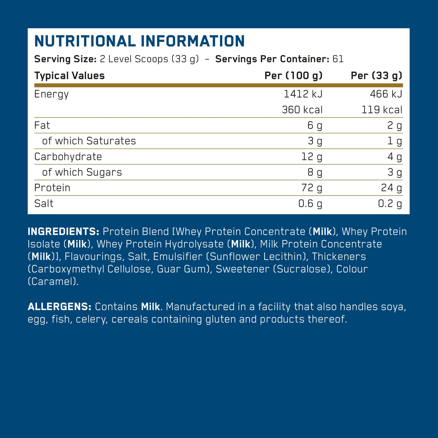 Critical Whey Protein 2kg (67 Servings)