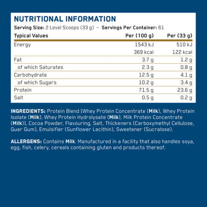 Critical Whey Protein 2kg (67 Servings)