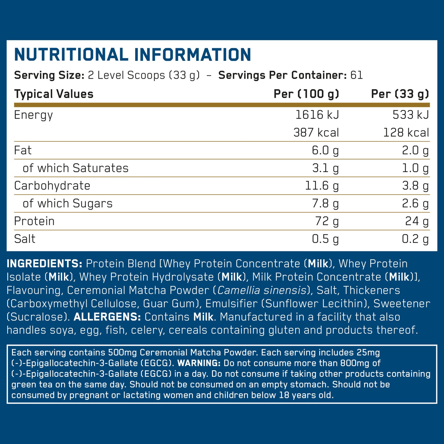 Critical Whey Protein 2kg (67 Servings)