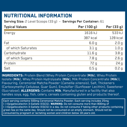 Critical Whey Protein 2kg (67 Servings)