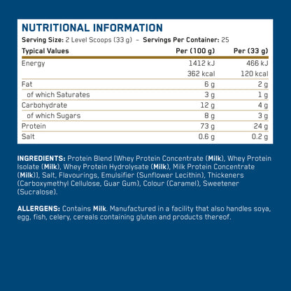 Critical Whey Protein 825gr