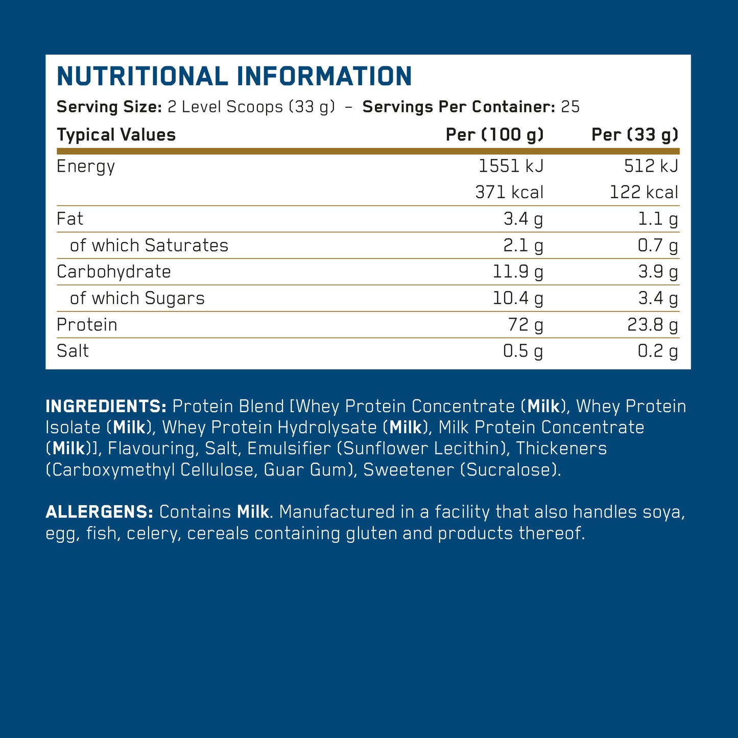 Critical Whey Protein 825gr