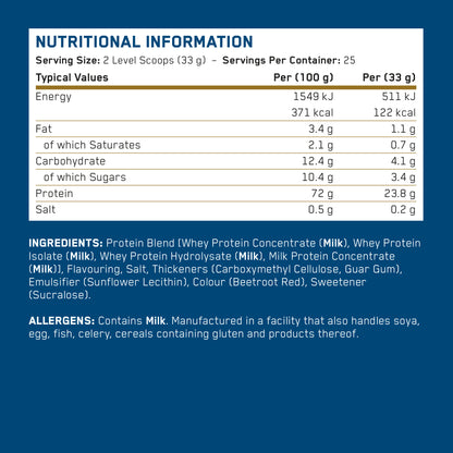 Critical Whey Protein 825gr