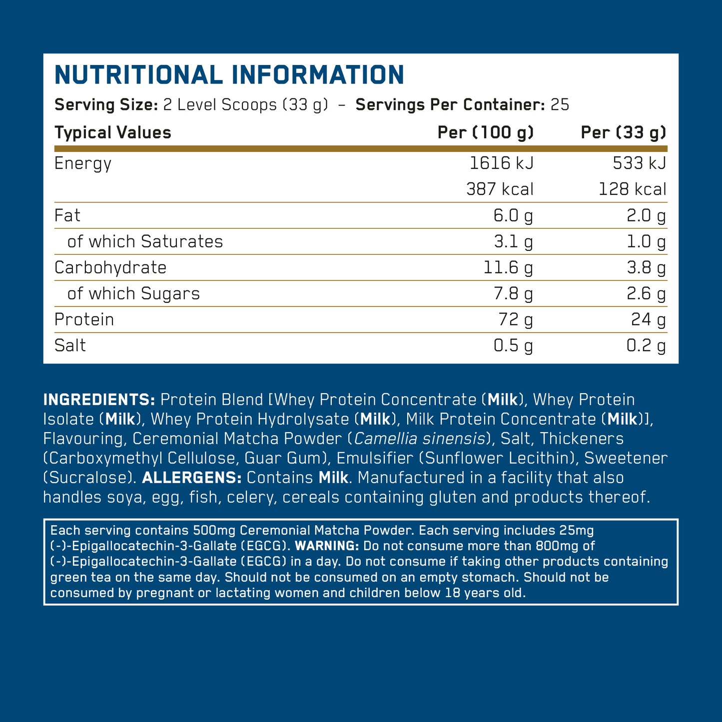 Critical Whey Protein 825gr
