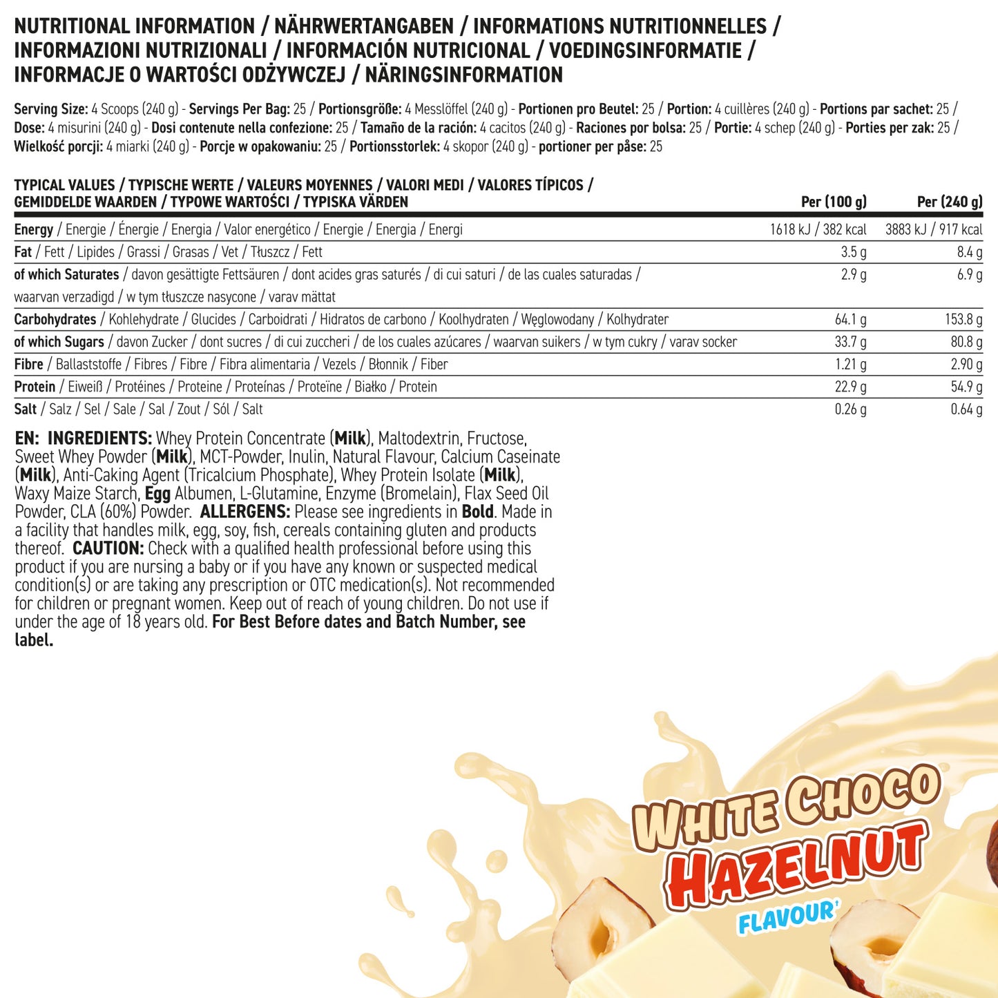 Original Formula - Critical Mass 6kg (25 Servings)