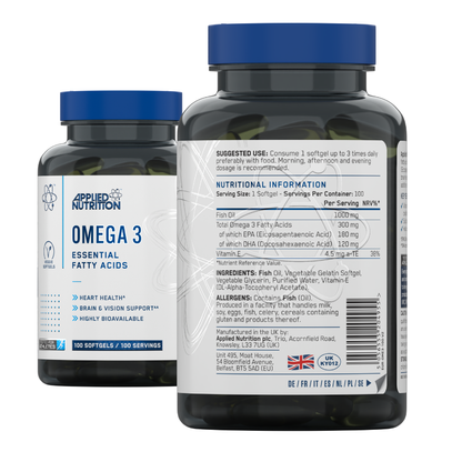Omega 3 100 Softgels