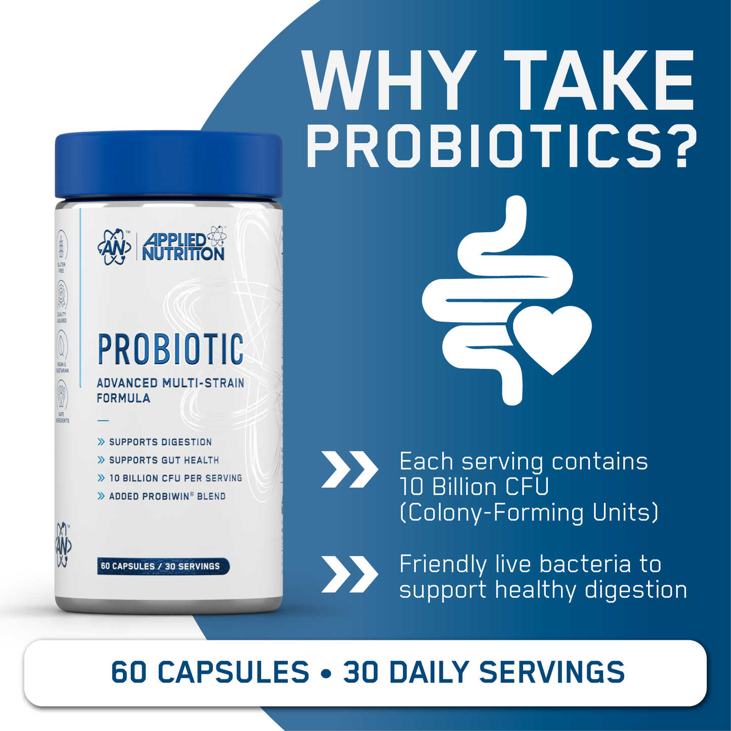 Probiotic - Advanced Multi-Strain Formula  60 caps