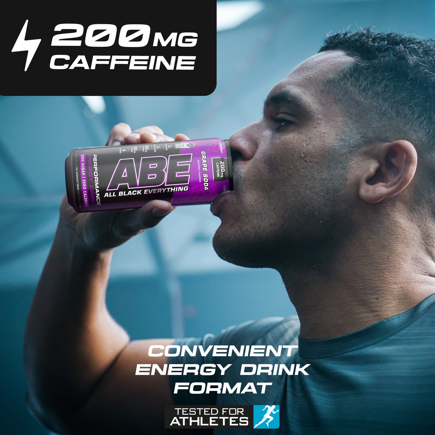 ABE - Energy & Performance Pre Workout Cans x12 - Sin azúcar.