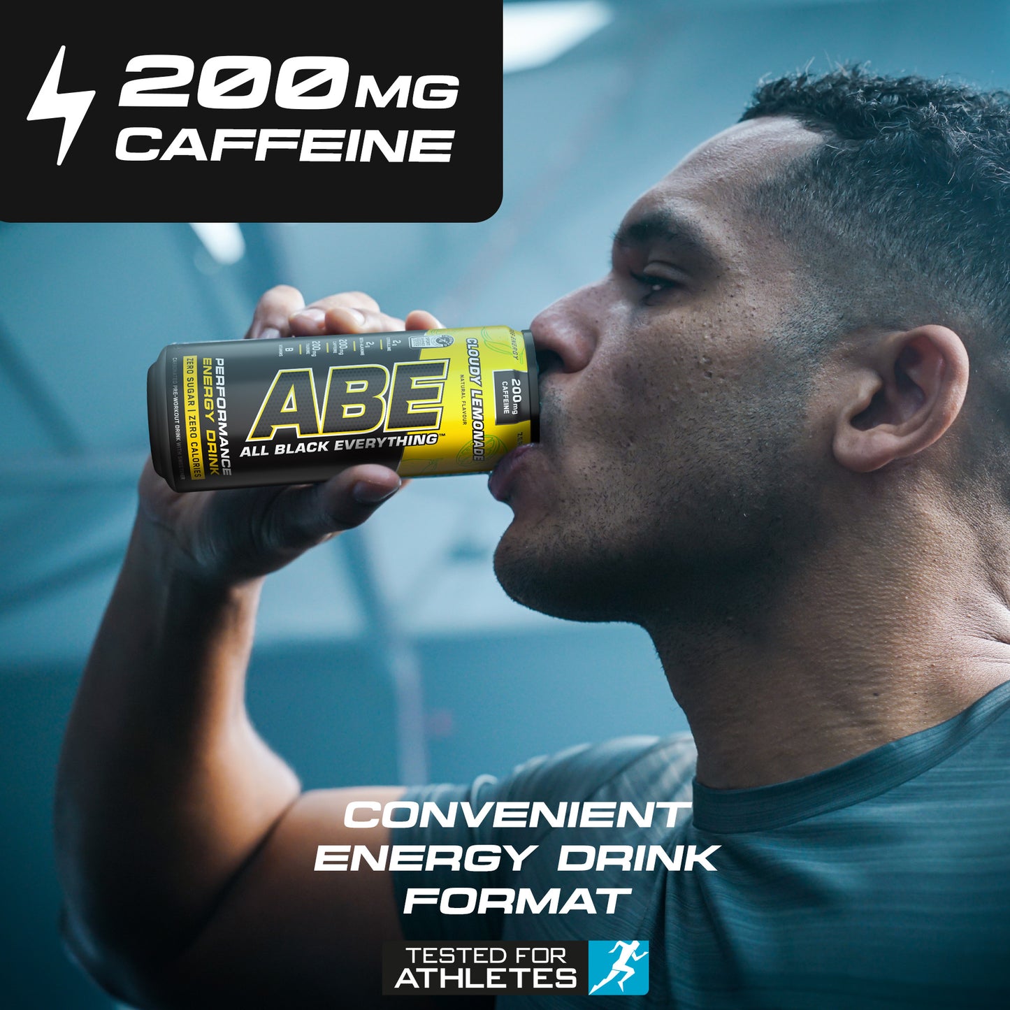 ABE - Energy & Performance Pre Workout Cans x12 - Sin azúcar.