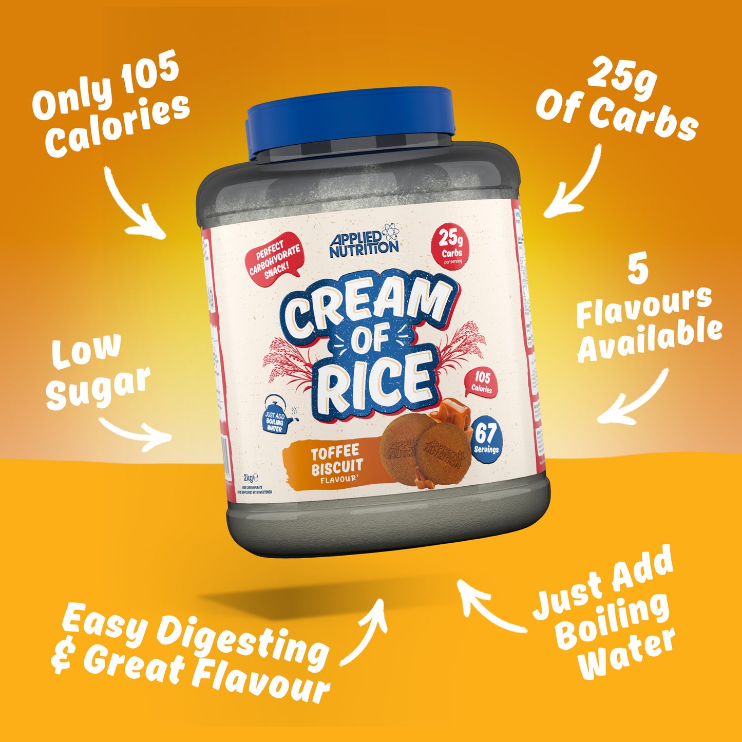 Cream of Rice 2kg (67 Servings)