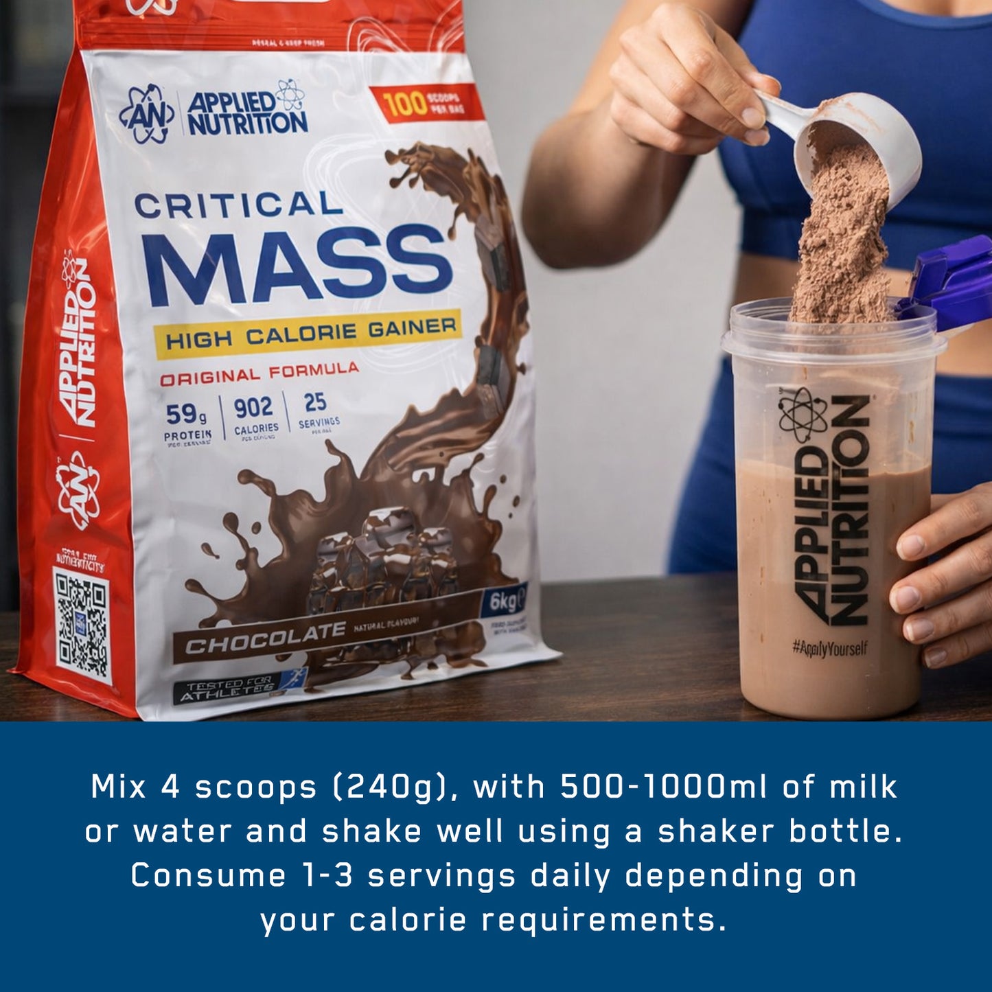 Original Formula - Critical Mass 6kg (25 Servings)