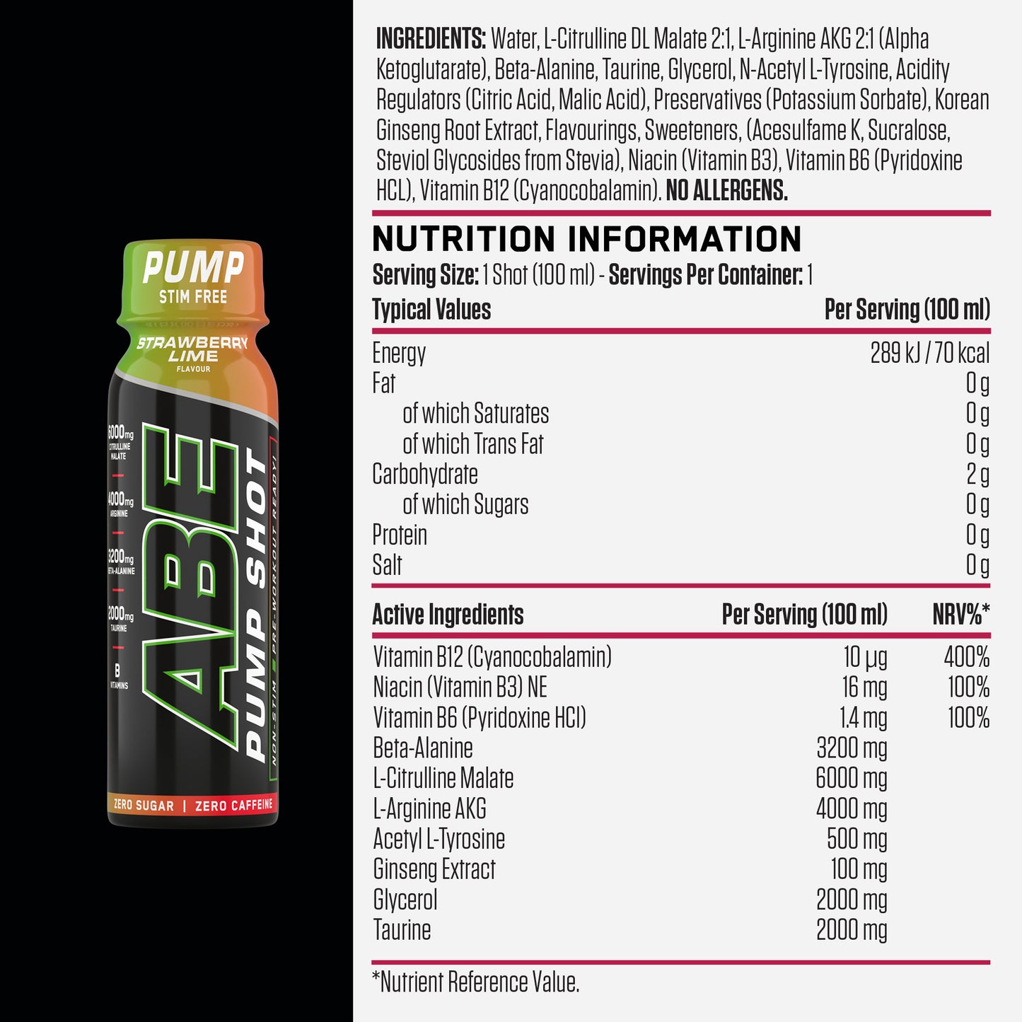 Abe Pump Shot 100ml