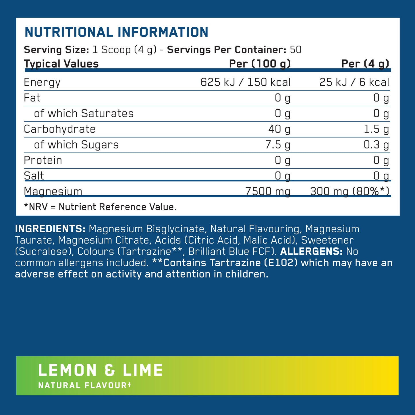 Tri-Magnesium Powder – Magnesium Bisglycinate, Citrate & Taurate
