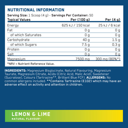 Tri-Magnesium Powder – Magnesium Bisglycinate, Citrate & Taurate