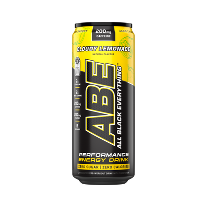 ABE - Energy & Performance Pre Workout Cans x12 - Sin azúcar.