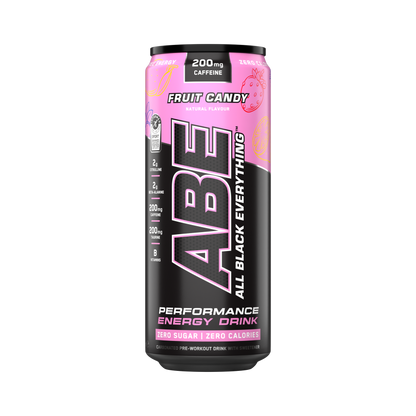 ABE - Energy & Performance Pre Workout Cans x12 - Sin azúcar.