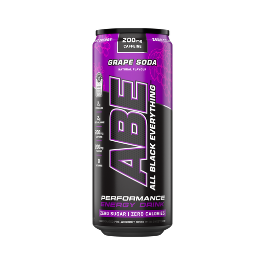 ABE - Energy & Performance Pre Workout Cans x12 - Sin azúcar.