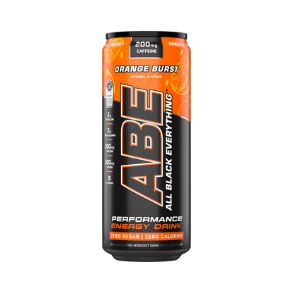 ABE - Energy & Performance Pre Workout Cans x12 - Sin azúcar.