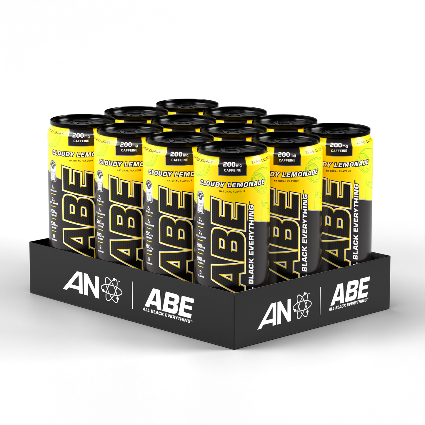 ABE - Energy & Performance Pre Workout Cans x12 - Sin azúcar.