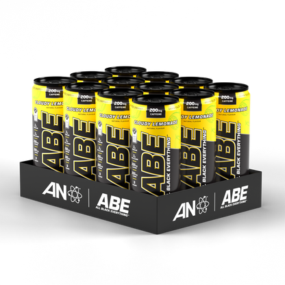 ABE - Energy & Performance Pre Workout Cans x12 - Sin azúcar.