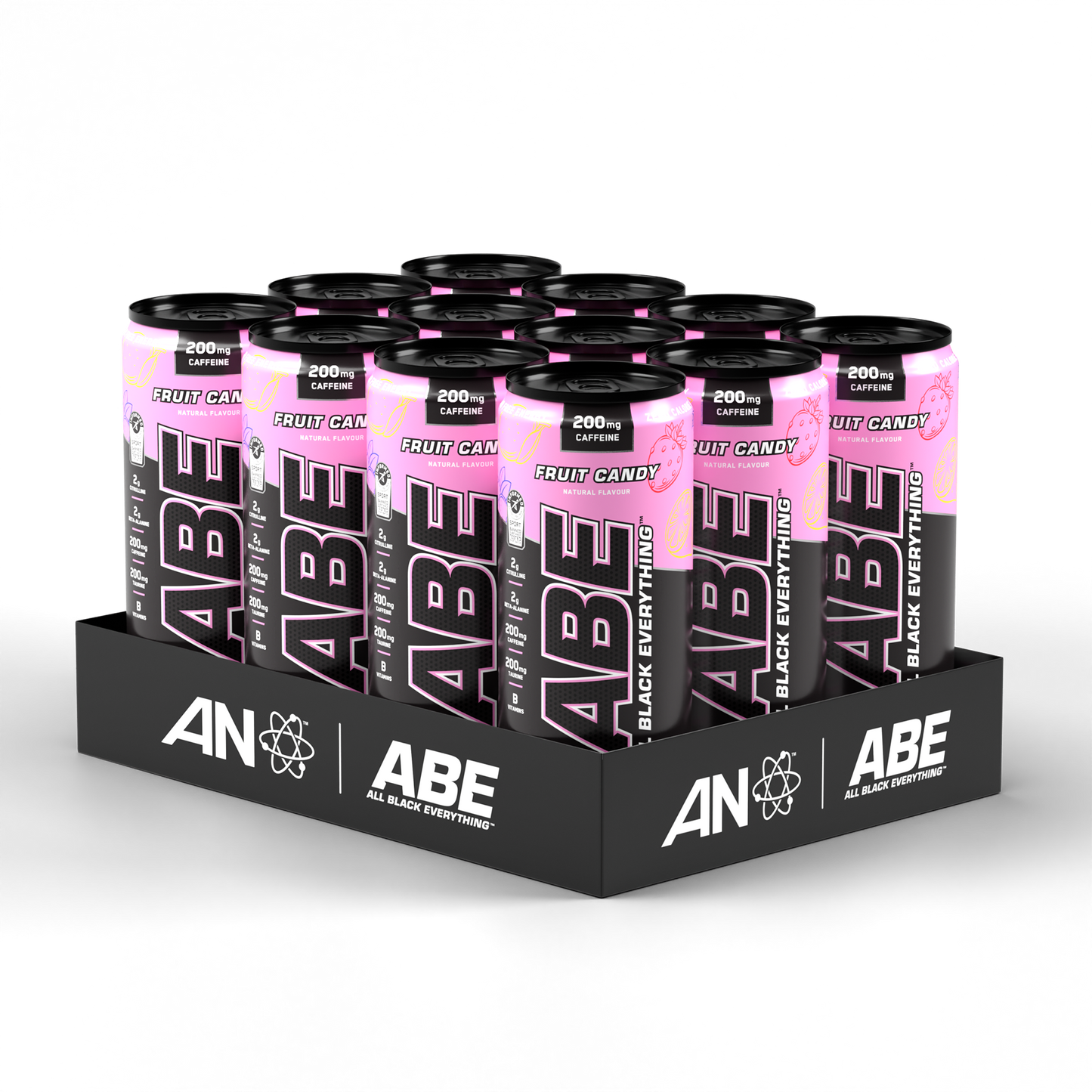 ABE - Energy & Performance Pre Workout Cans x12 - Sin azúcar.