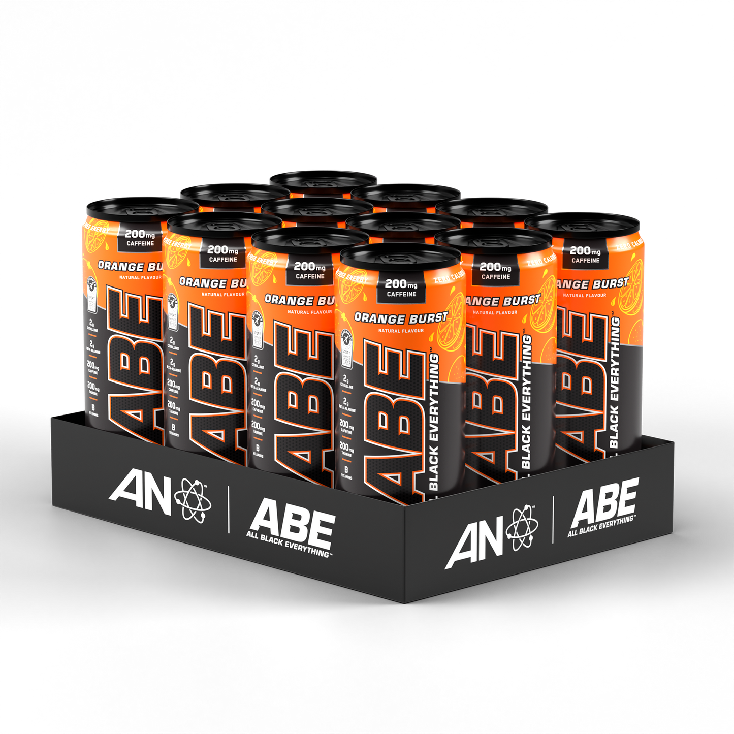 ABE - Energy & Performance Pre Workout Cans x12 - Sin azúcar.