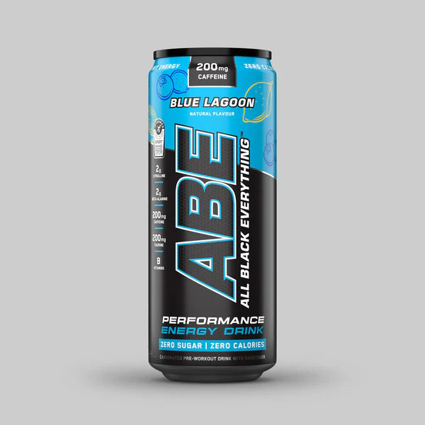 ABE - Energy & Performance Pre Workout Cans x12 - Sin azúcar.