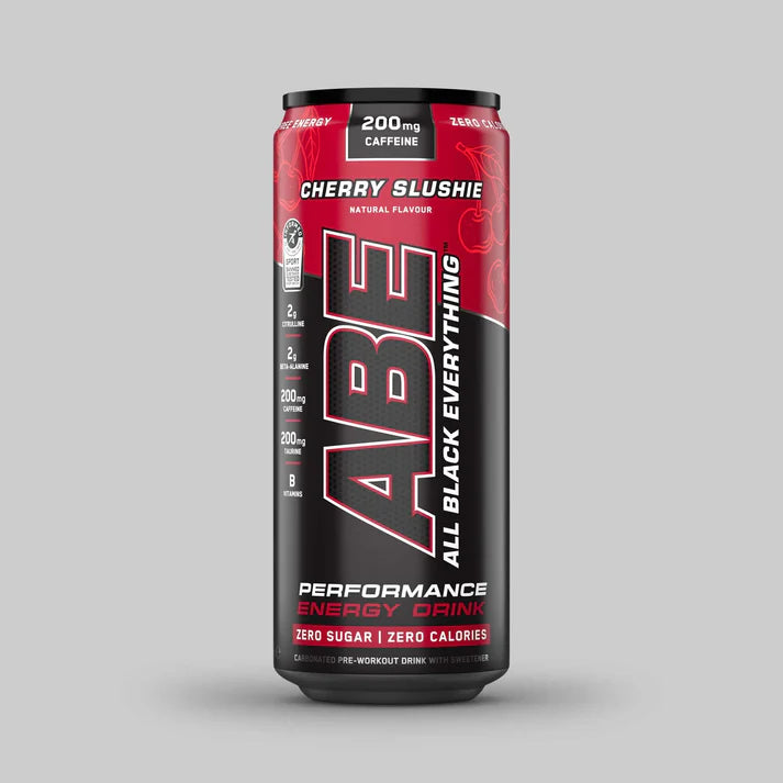 ABE - Energy & Performance Pre Workout Cans x12 - Sin azúcar.