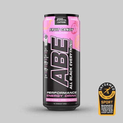 ABE - Energy & Performance Pre Workout Cans x12 - Sin azúcar.