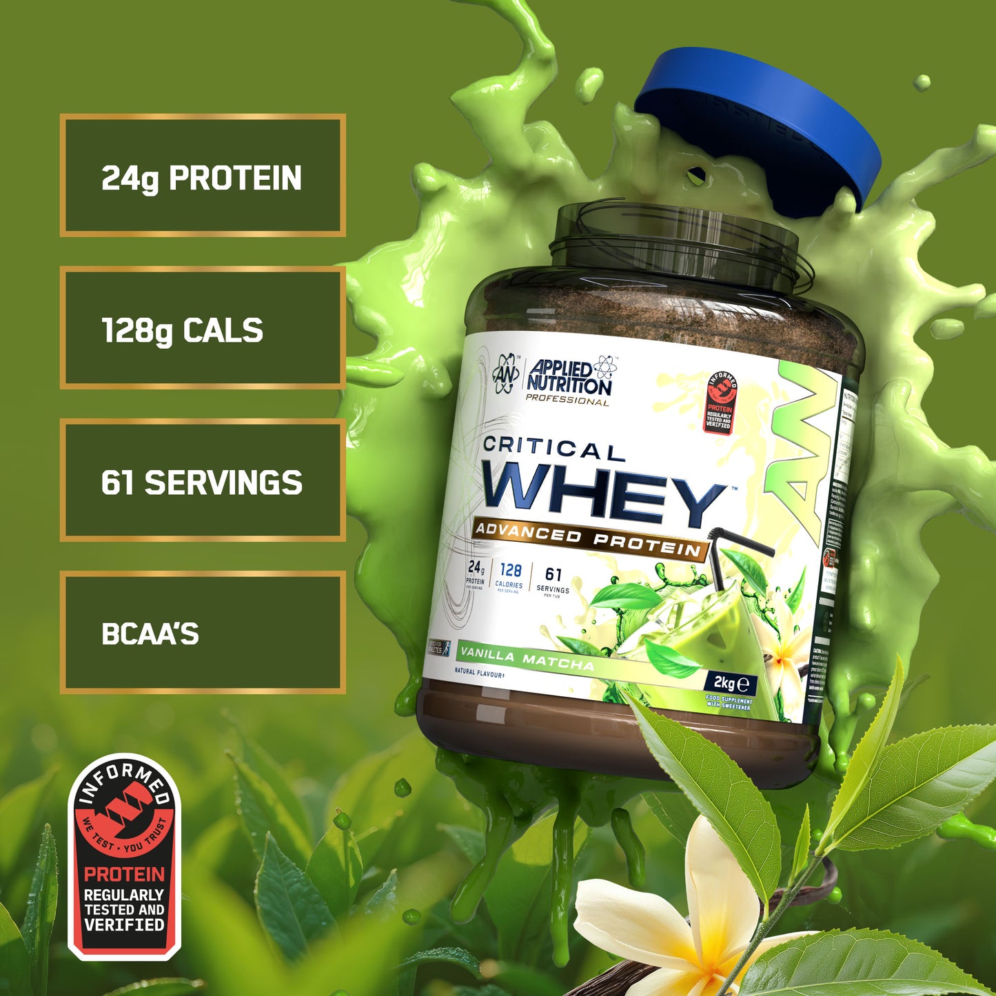 Critical Whey Protein 2kg (67 Servings)