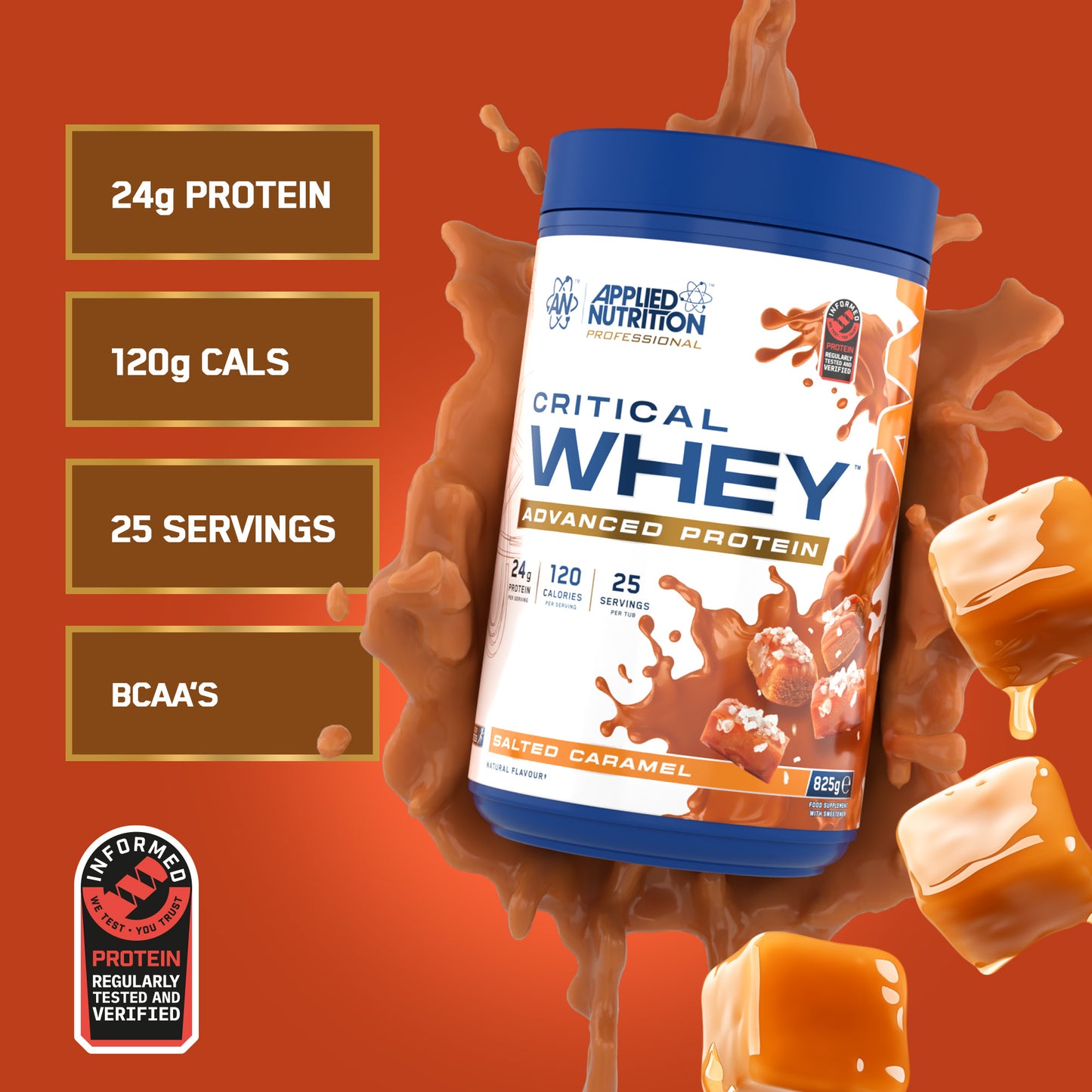 Critical Whey Protein 825gr