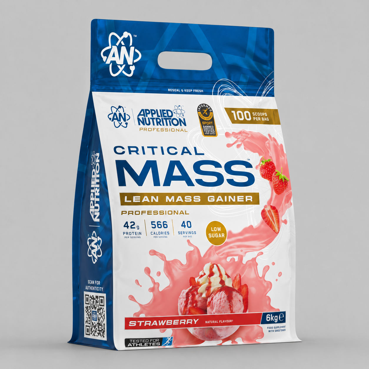 Critical Mass Professional 6kg - Lean Mass Gainer (40 Servings)