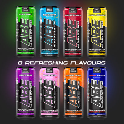 ABE - Energy & Performance Pre Workout Cans x12 - Sin azúcar.