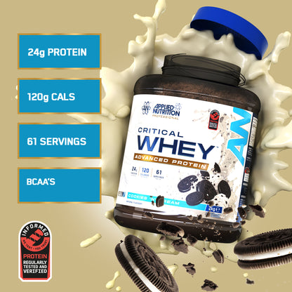 Critical Whey Protein 2kg (67 Servings)