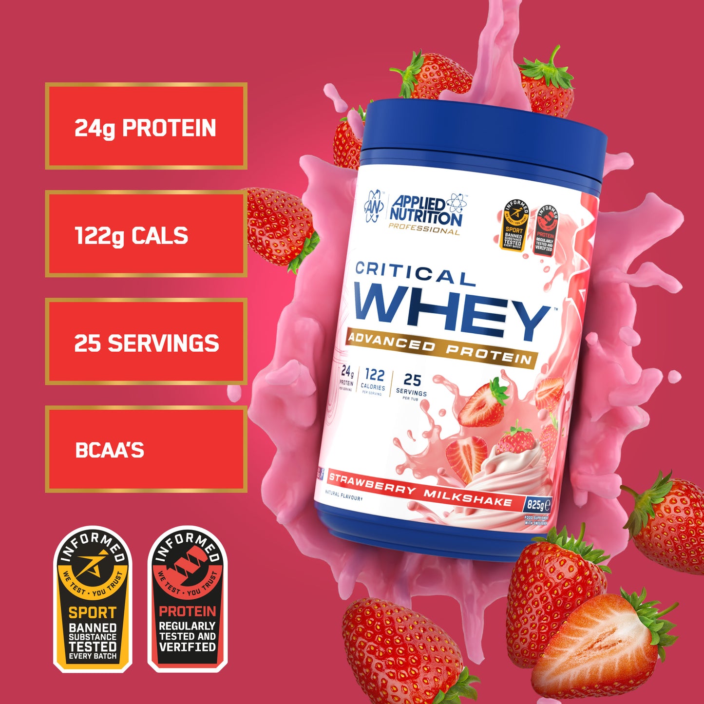 Critical Whey Protein 825gr